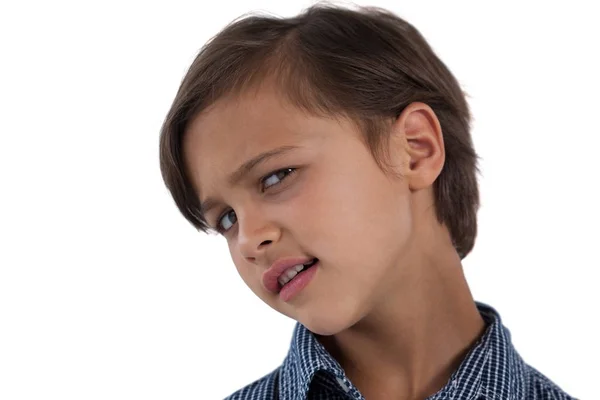 Cute boy standing Stock Photo