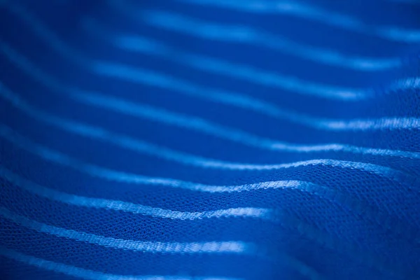 Gros plan sur le textile bleu — Photo