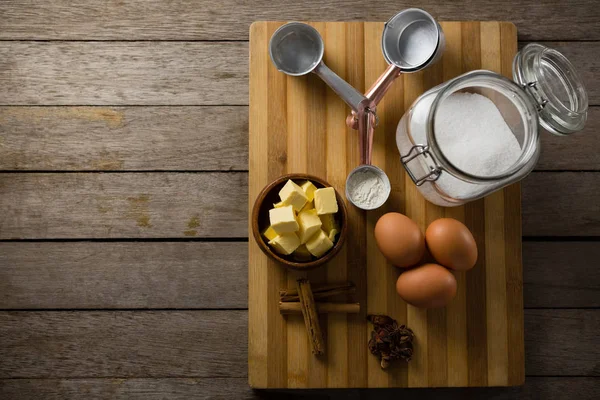 Galletas de jengibre ingredientes — Foto de Stock