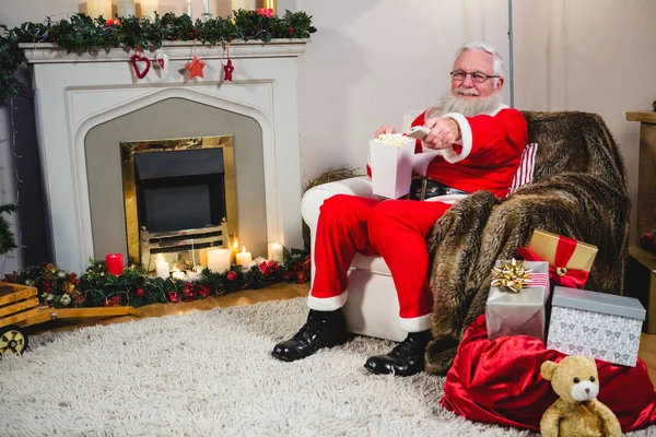 Weihnachtsmann mit Fernbedienung — Stockfoto