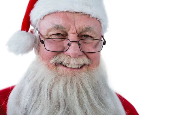 Santa claus glimlachen — Stockfoto