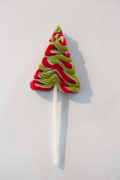 Julgran lollipop — Stockfoto