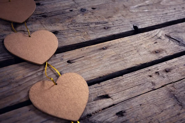 Decoración de Navidad en forma de corazón — Foto de Stock