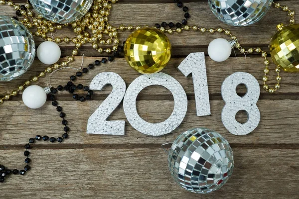 Nuevo año número 2018 — Foto de Stock