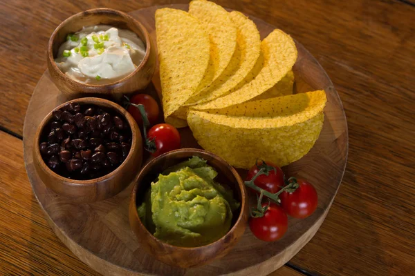 Varios alimentos mexicanos — Foto de Stock