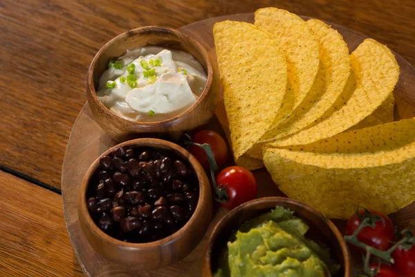 Varios alimentos mexicanos — Foto de Stock