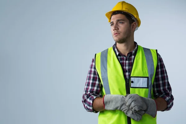 Homme architecte debout — Photo