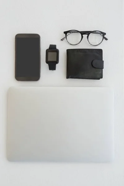 Various gadgets on white background — Stock Photo, Image
