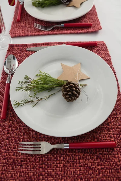 Elegante mesa de ajuste —  Fotos de Stock