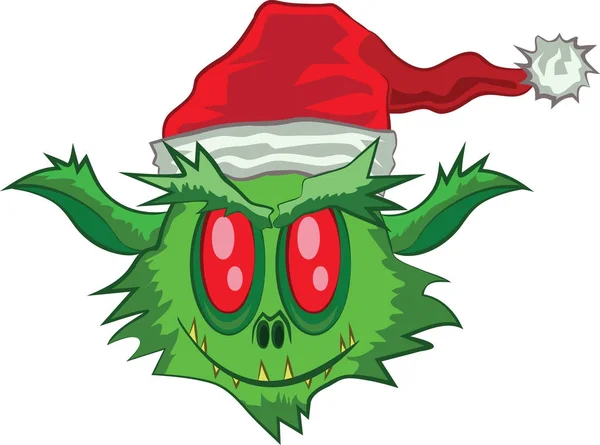 Noel yeşil Ogre — Stok fotoğraf