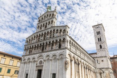 Foro 'daki Chiesa di San Michele manzarası. Roma Katolik Bazilikası