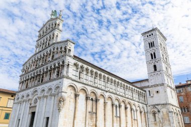 Foro 'daki Chiesa di San Michele manzarası. Roma Katolik Bazilikası