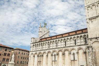 Foro 'daki Chiesa di San Michele manzarası. Roma Katolik Basili