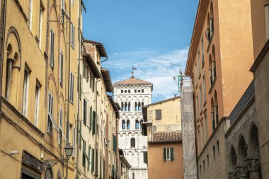 Foro 'daki Chiesa di San Michele manzarası. Roma Katolik Basili