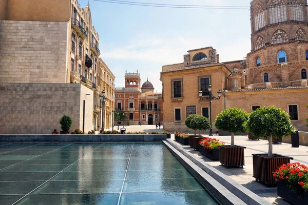 Valencia Plaza de España — Foto de Stock