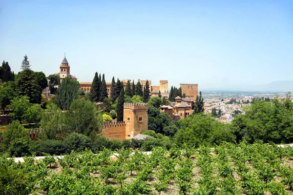 Alhambra von Granada — Stockfoto