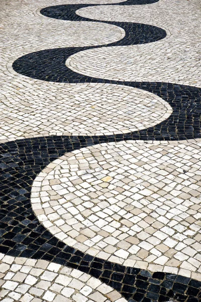 Padrões de pavimentação em Lisboa — Fotografia de Stock