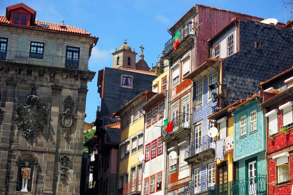 Porto, Portekiz cephe — Stok fotoğraf