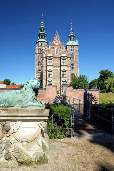 Zamek Rosenborg w Kopenhadze — Zdjęcie stockowe