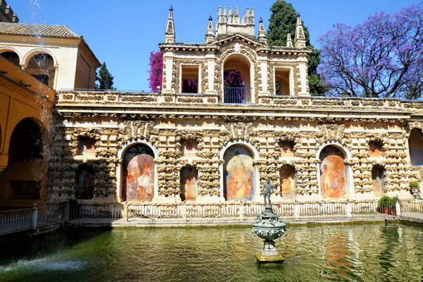 Echter alcazar in sevilla — Stockfoto