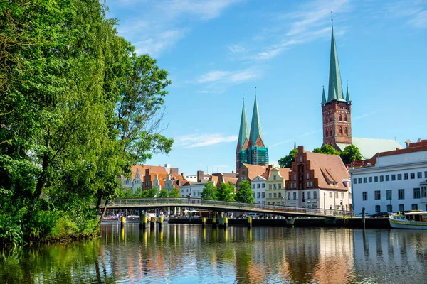 Stare miasto Lubeka — Zdjęcie stockowe