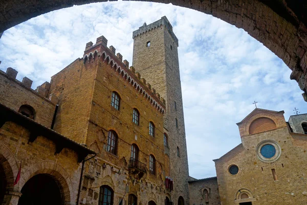 San Gimignano Kuleleri — Stok fotoğraf