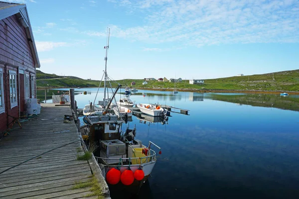 Villaggio di pescatori in Norvegia — Foto Stock