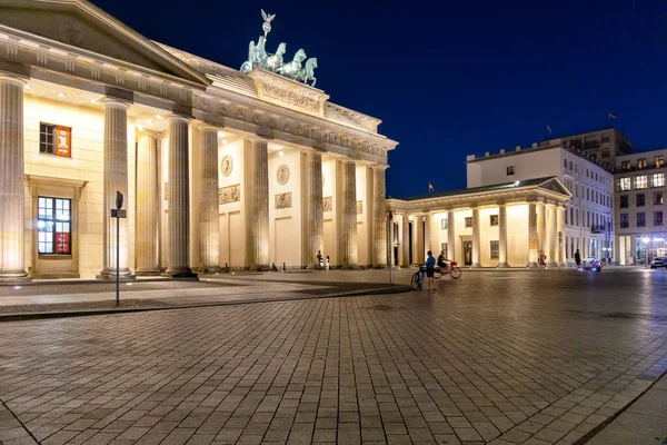 Porta di Brandeburgo a Berlino — Foto Stock