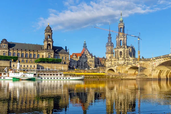 Dresden city skyline — Stock Photo, Image