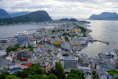 Alesund liman kasabası
