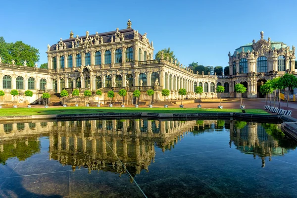 Zingerpalatset i Dresden — Stockfoto