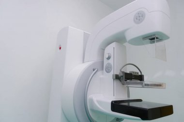 Ameliyathane mamografi röntgen sistemi cihazı hastane, laboratuar, kanser ve hastalığı tedavi, geçmiş hasta kayıt rapor, araştırma tıbbi teşhis ve sağlık teknoloji kavramı