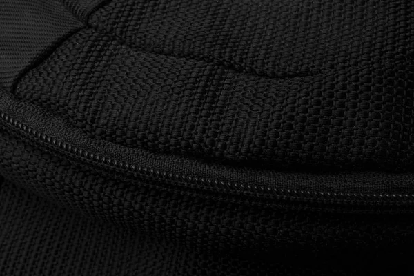 Siyah parlak kumaşın yakın çekimi