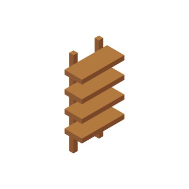 Modern raf, her amaç için harika tasarım. 3D vektör izometrik. Gerçekçi vektör. Modern illüstrasyon. Isometric tarzı. Düz dizayn. İş illüstrasyonu kavramı. Veri deposu.