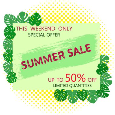 Satış afişi şablonu tasarımı. Büyük indirim var. Sezon sonu özel teklif afişi. Flaş indirimli promosyon tasarımı. Vektör çizimi. İş etiketi yüzde vektör illüstrasyonu.