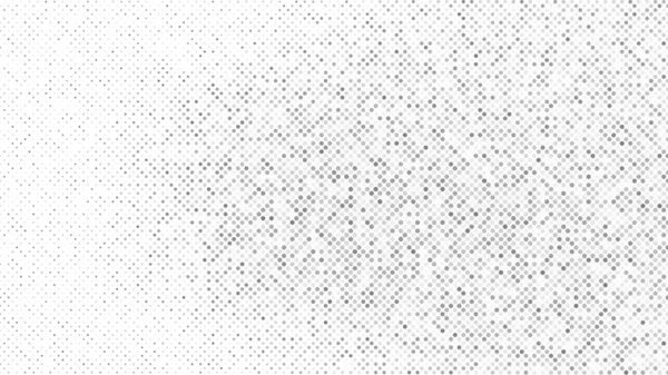 Современный полутоновый белый и серый фон. Концепция оформления сайта, плакат, баннер. Векторная светоабстрактная технология полутонового фона. Абстрактный геометрический фон с горошек . — стоковый вектор