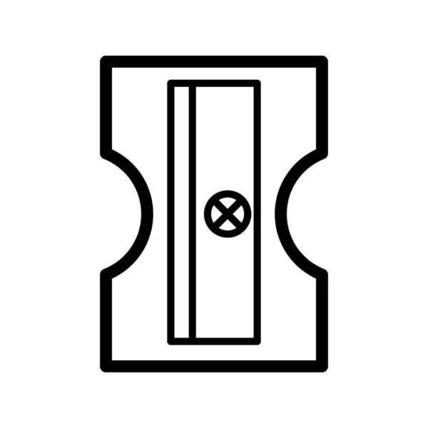 Векторная простая иконка точилки. Современный концепт дизайна. Изолированный символ вектора . — стоковый вектор