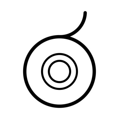 Viski bandının basit bir simgesi. Modern konsept tasarımı. İzole vektör işareti sembolü.