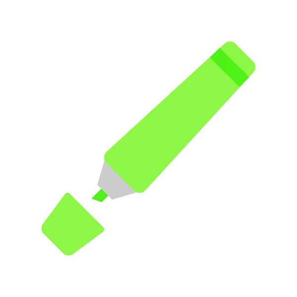 Vector simple icono de marcador. Diseño de concepto moderno. Signo vectorial aislado símbolo — Vector de stock