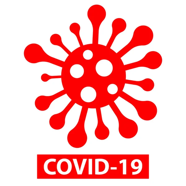 Vektör koronavirüs kovid19 virüs sembolü. Romantik koronavirüs salgını. Küresel salgın alarmı. Covid-19 salgını. İzole vektör çizimi. Pankart tasarımı için soyut virüs