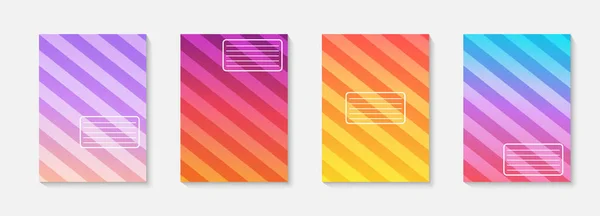 最小ベクトル抽象カバーノートブックデザイン 印刷のためのプランナーと日記カバー コピーブックパンフレットや学校の本のための抽象的なデザイン ノート ペーパー パンフレット 雑誌のテンプレート — ストックベクタ