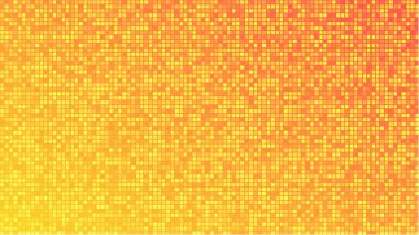 Modern renkli vektör mozaik tasarımlı soyut bir arkaplan. Renkli mozaik arkaplan. Modern geometrik doku. Soyut dijital teknoloji tasarımı. Güzel vektör deseni