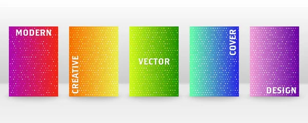 Minimal Vektor Abstrakt Omslag Anteckningsbok Design Broschyr Bok Tidningsmall Abstrakt — Stock vektor