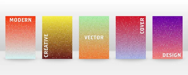Minimal Vector Abstract Cover Notebook Design Brochure Book Magazine Template — Stock Vector