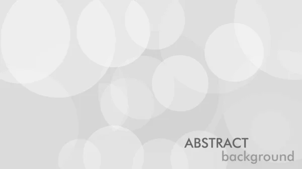 Абстрактный Фон Серым Кругом Белый Серый Абстрактный Современный Фон Презентации — стоковый вектор