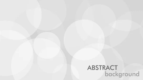 Абстрактный Фон Серым Кругом Белый Серый Абстрактный Современный Фон Презентации — стоковый вектор