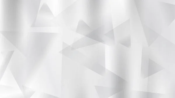 Metallsilber Abstrakter Hintergrund Mit Dreiecken Vektorillustration Spiegeltextur Elegante Dekoration Graue — Stockvektor