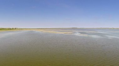 Danube delta sulak, havadan görünümü