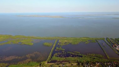 Tuna Deltası güney kısmında yer alan Razim-Sinoe lagoon