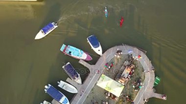 Balık çorbası Festivali, hava perspektif